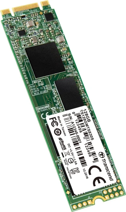 Transcend MTS830S SSD 128GB, M.2 2280 / B-M-Key / SATA 6Gb/s