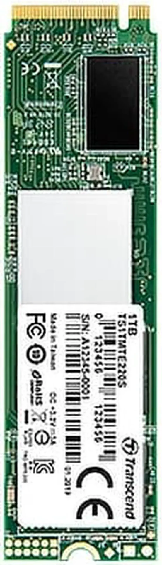 Alt view image 9 of 17 - Transcend 220S 256GB NVMe PCIe 3.0 x4 Double-sided M.2 2280 Internal Solid State Disk TS256GMTE220S