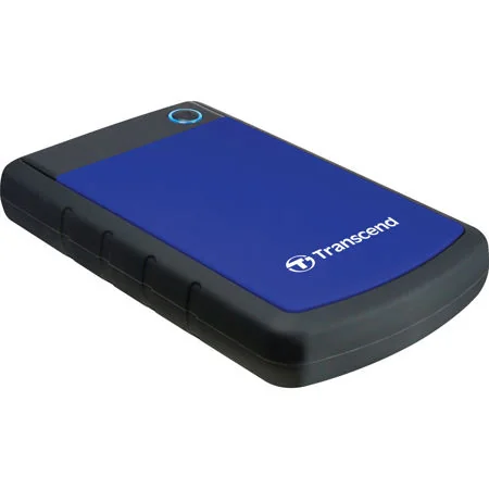 Transcend 4TB StoreJet 25H3 USB 3.1 Portable External Hard Drive, Navy Blue