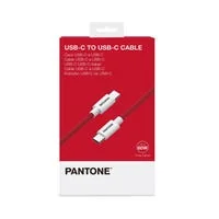 Pantone PT-CTC002-5R1 cabo USB 1,5 m USB C Vermelho - 3