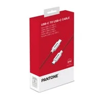 Pantone PT-CTC002-5R1 cabo USB 1,5 m USB C Vermelho - 4