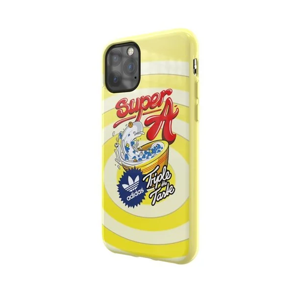 adidas iPhone11Pro OR Moulded Case BODEGA FW19 shock yellow