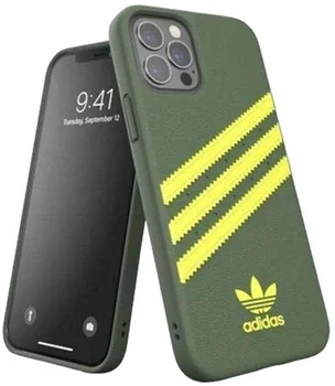 Панель Adidas OR Moulded PU FW20 для Apple iPhone 12/12 Pro Зеленый (8718846083829 )
