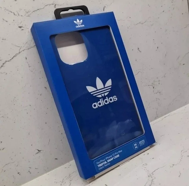 Blue adidas iPhone 12 Pro Max Trefoil Snap Case EX7958 2020 - Opened But Unused