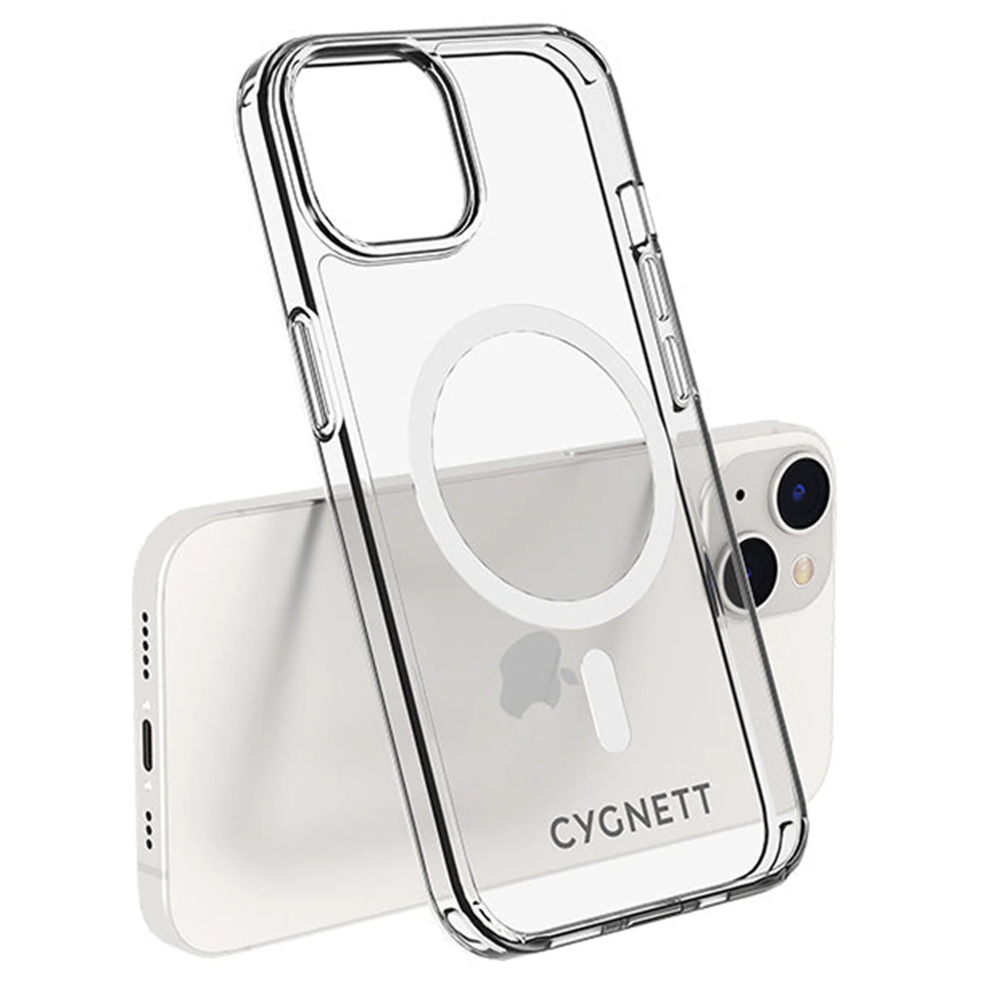 Cygnett iPhone 14 Clear Protective AeroMag Case CY4173CPAEG