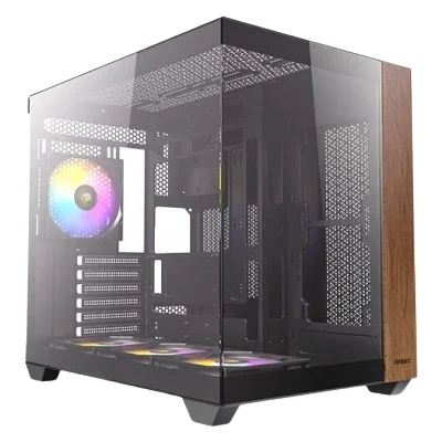 ANTEC CX800 ARGB WOOD ATX MID-TOWER (BLACK) 1