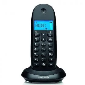 MOTOROLA C1001 CB + DECT Telefono Nero