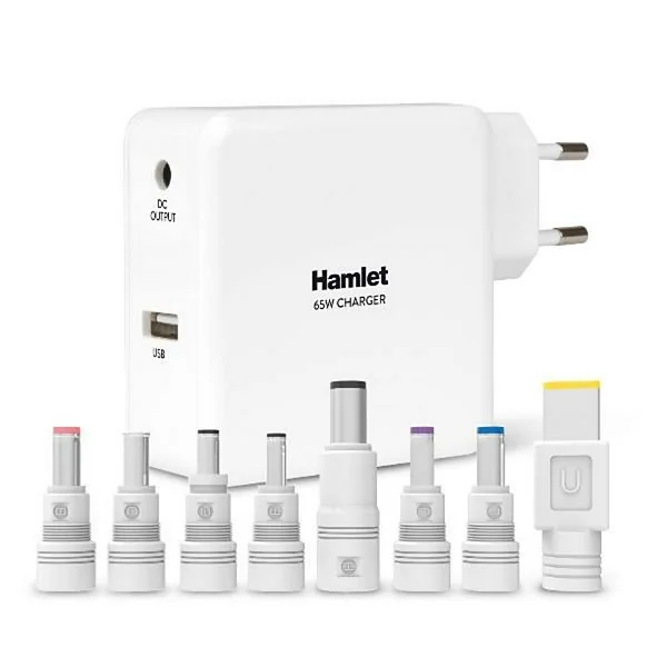 HAMLET, Accessori notebook, Alim. notebook universale 65w, XPWNB65U - 7