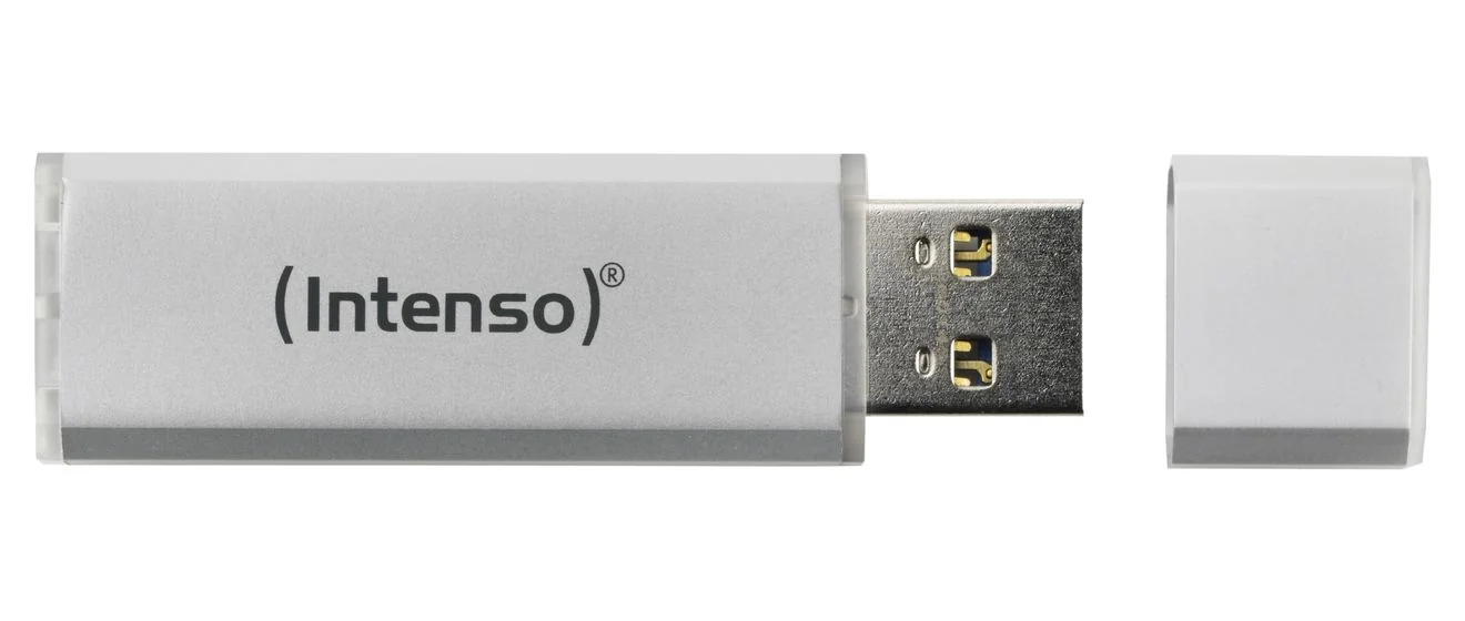 Alu Line USB Typ-A Stick 128 GB  (Silber)