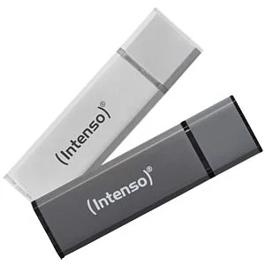 USB 2.0 stick 32 GB Alu Line, silver INTENSO 3521482