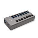 USB 3.0 CHARG 7 PORT+PW ADAPT 36W