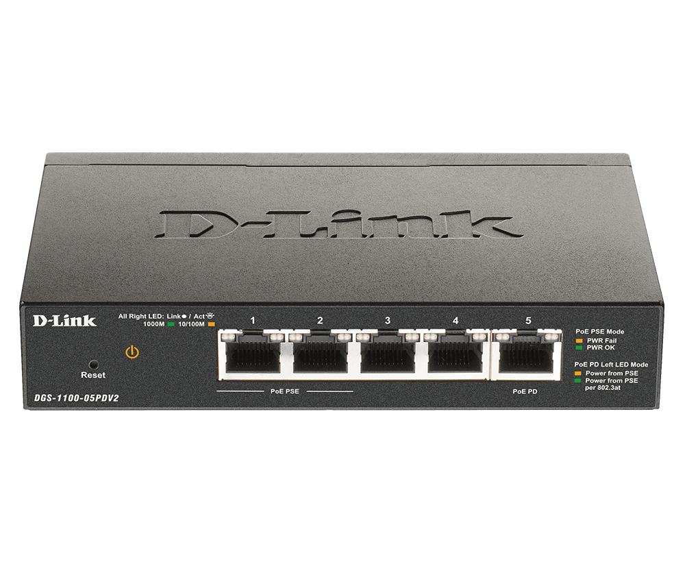 5-PORT GIGABIT POE SMART MANAGED