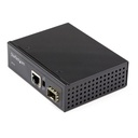 CONVERTITORE POE+ FIBRA A RJ45