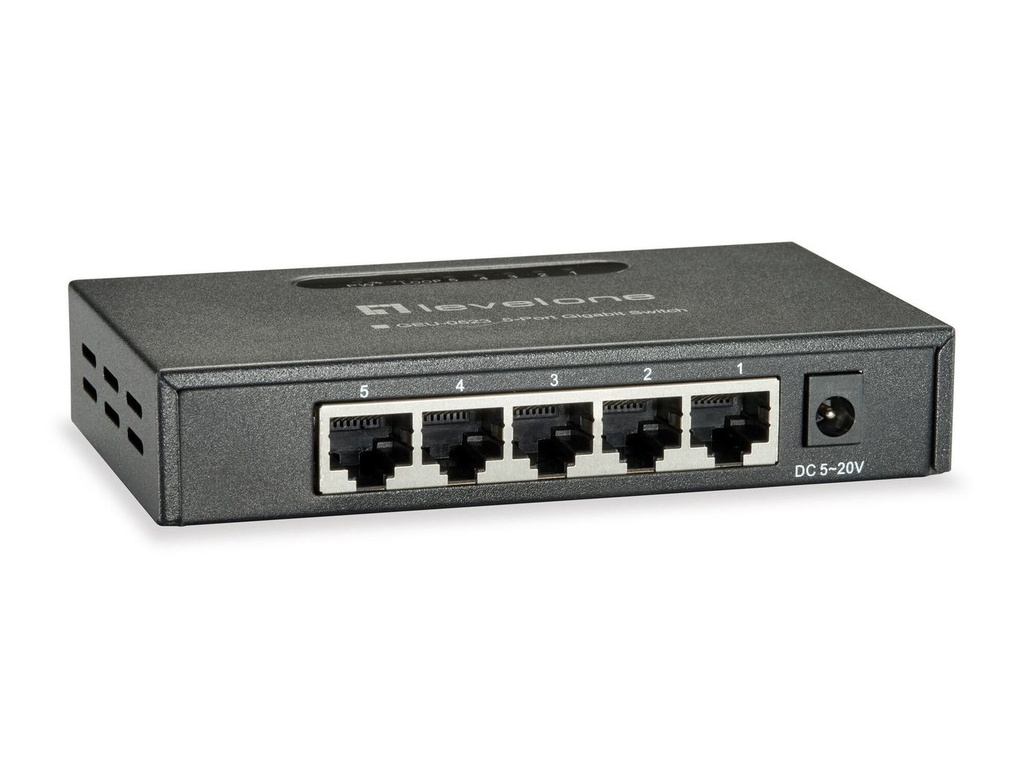 5 PORTE GIGABIT ETHERNET SWITCH
