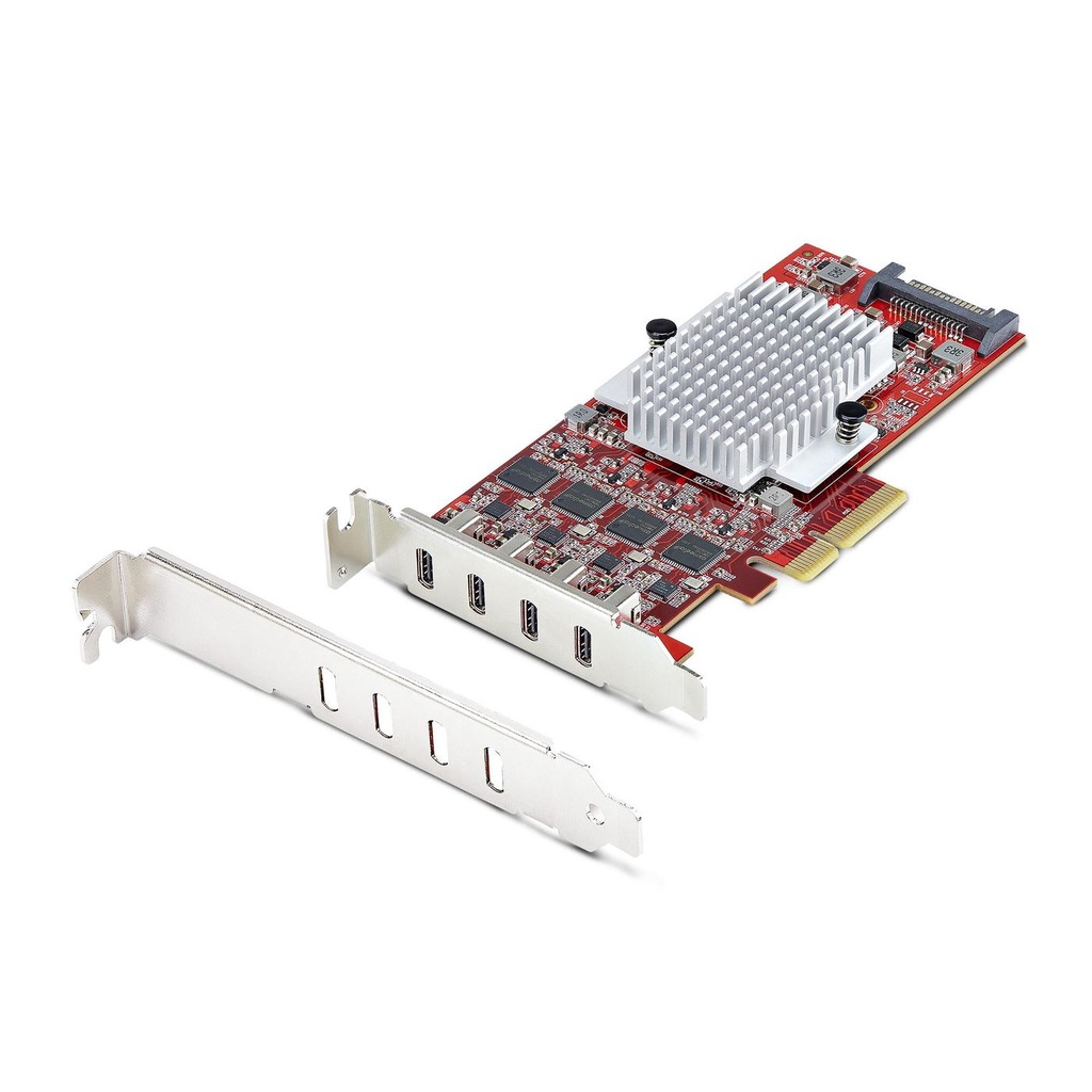 SCHEDA PCIE USB-C 4 PORTE 10GB