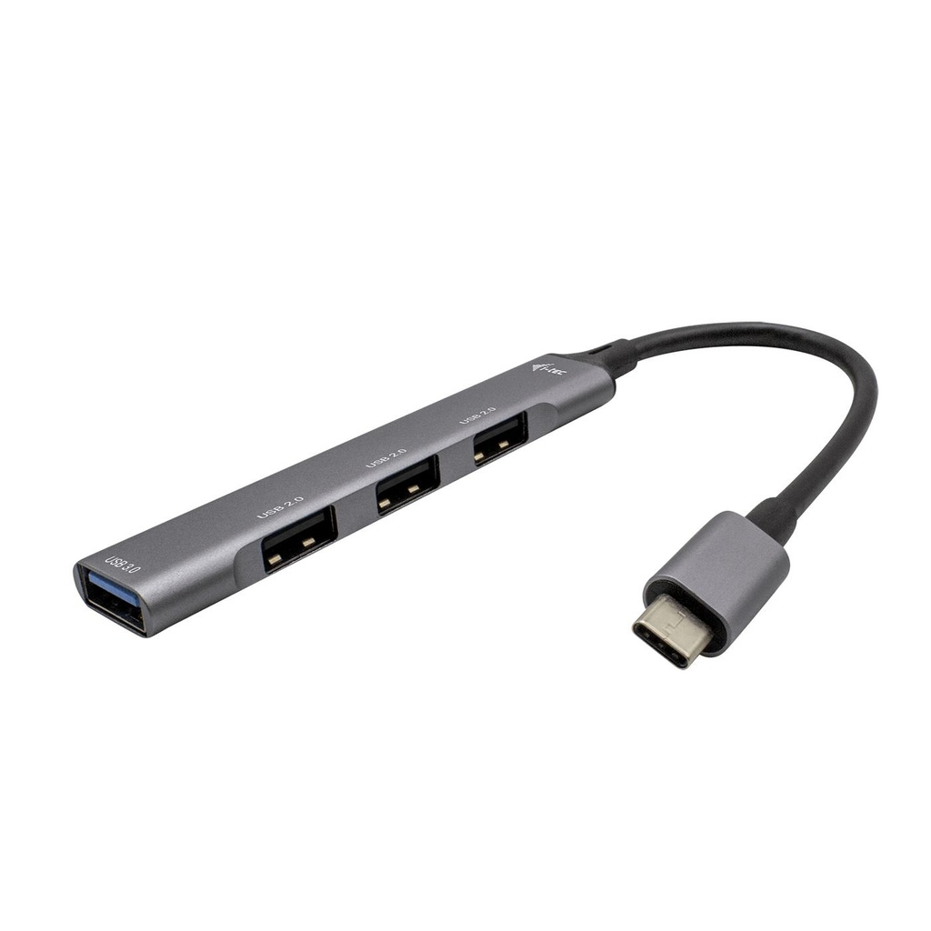 USB-C METALHUB 1XUSB 3.0+3X USB 2.0