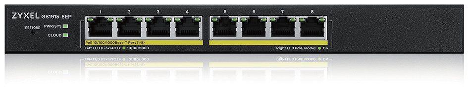 GS1915-8EP NEBULAFL SWITCH WEB POE