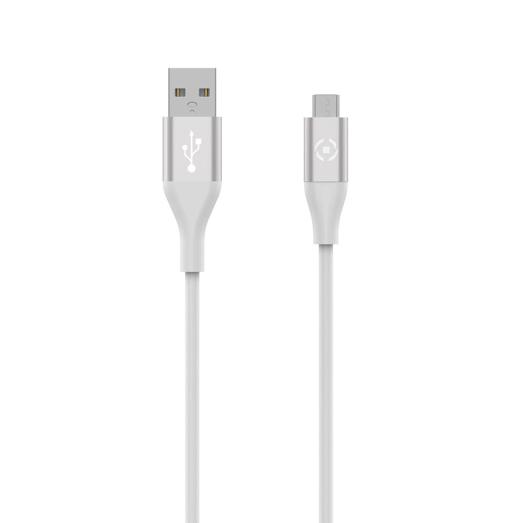 12W USB-A TO MICROUSB CABLE 1M WH