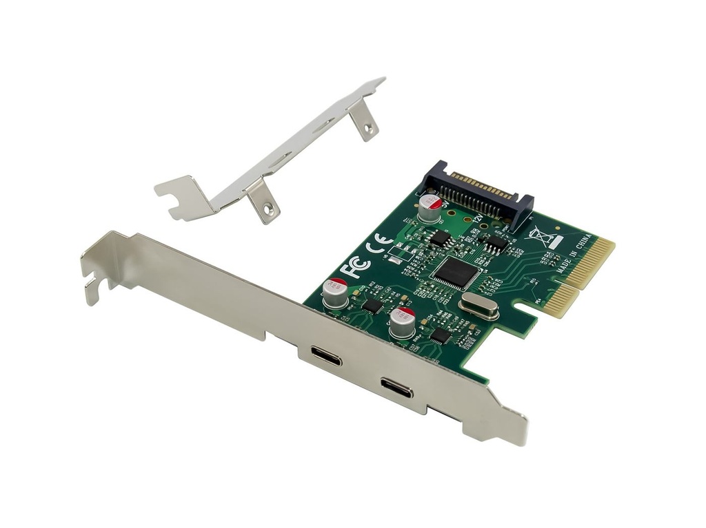 2-PORT USB 3.2 GEN 2 TYPE-C PCIE