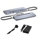 USB-C METAL4K 3XDISPLAY+PD100+100W