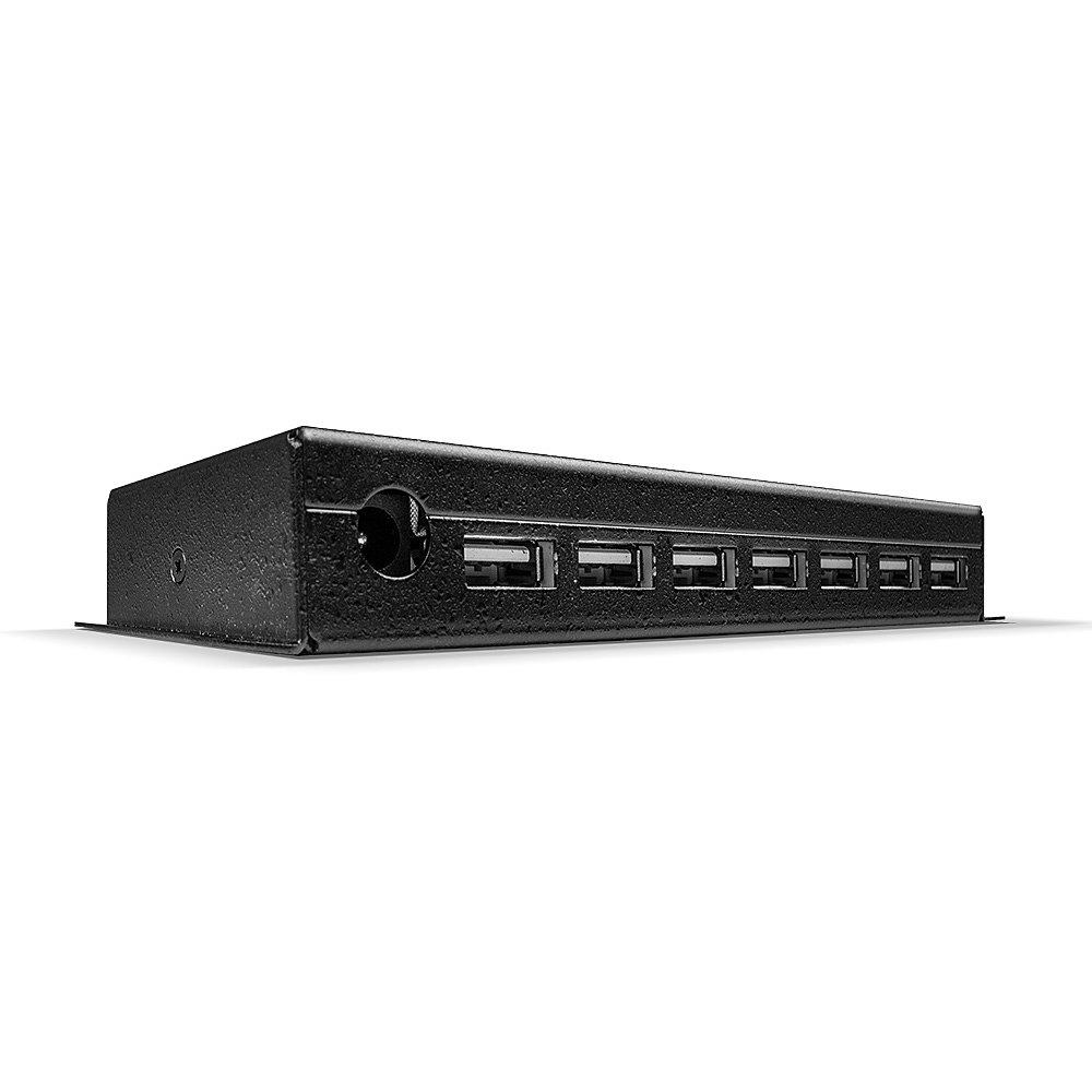 METAL HUB USB 2.0  7 PORTE