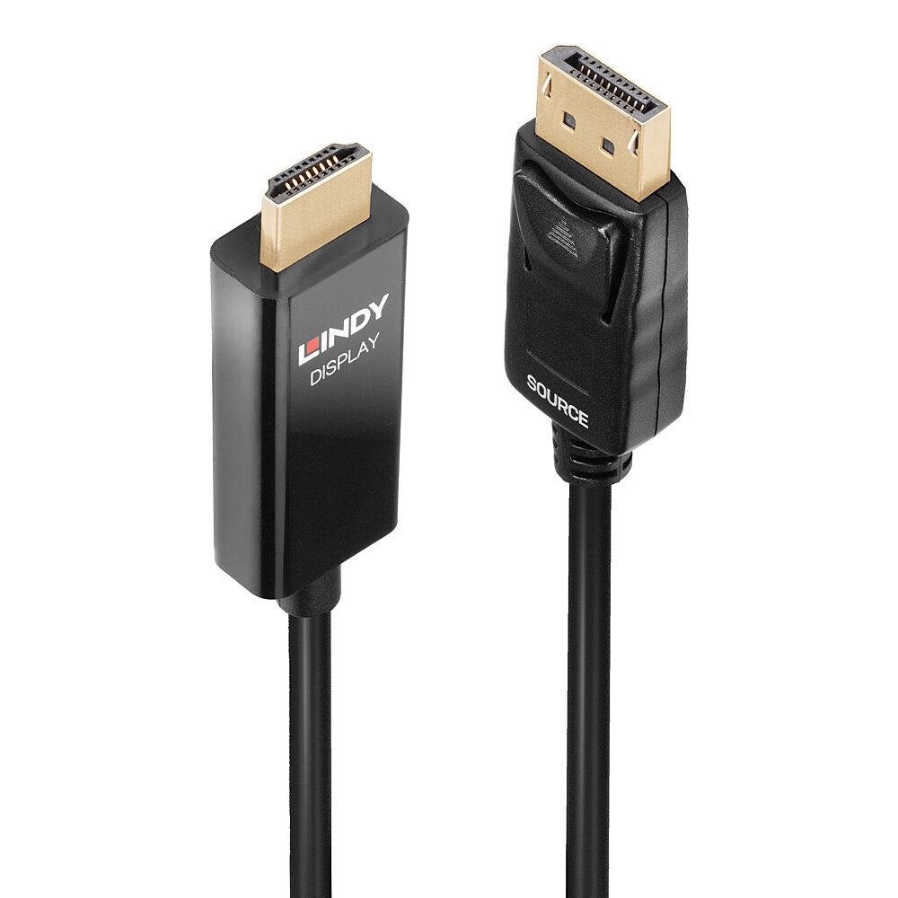 5M DP AN HDMI ADAPTERKABEL MIT HDR