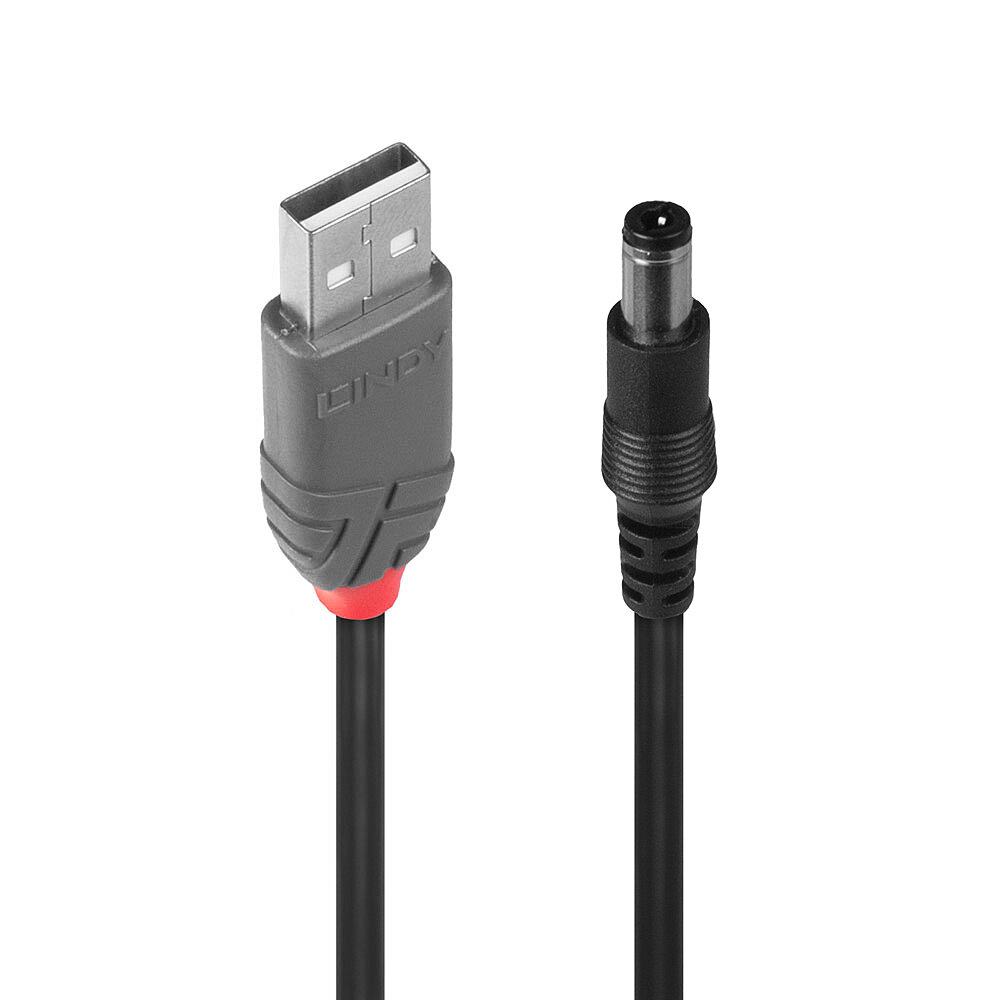 CAVO USB A MASCHIO DC 5,5/2,5MM M