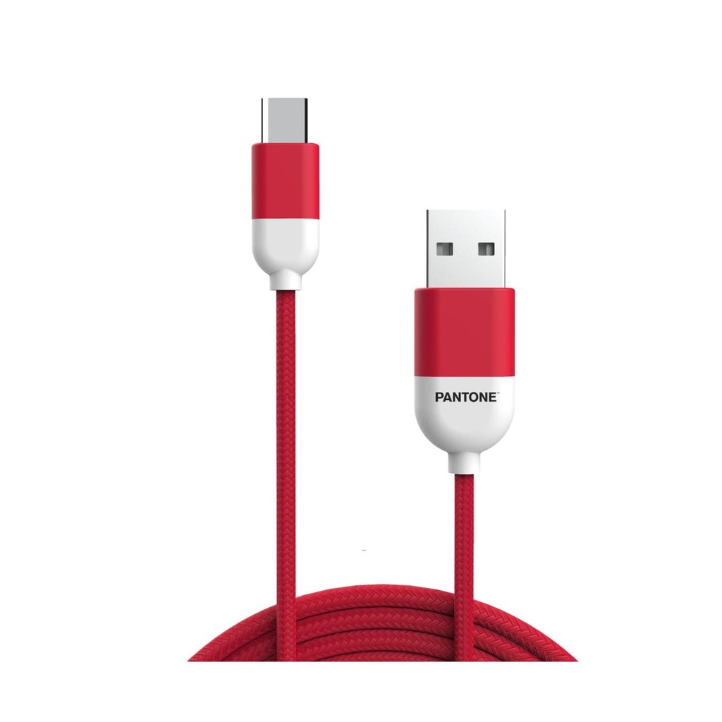 10W USB-A TO USB-C CABLE 1.5M RED