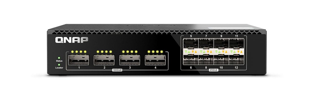 12PORT MANAGED RACK SWITCH 100+25GB
