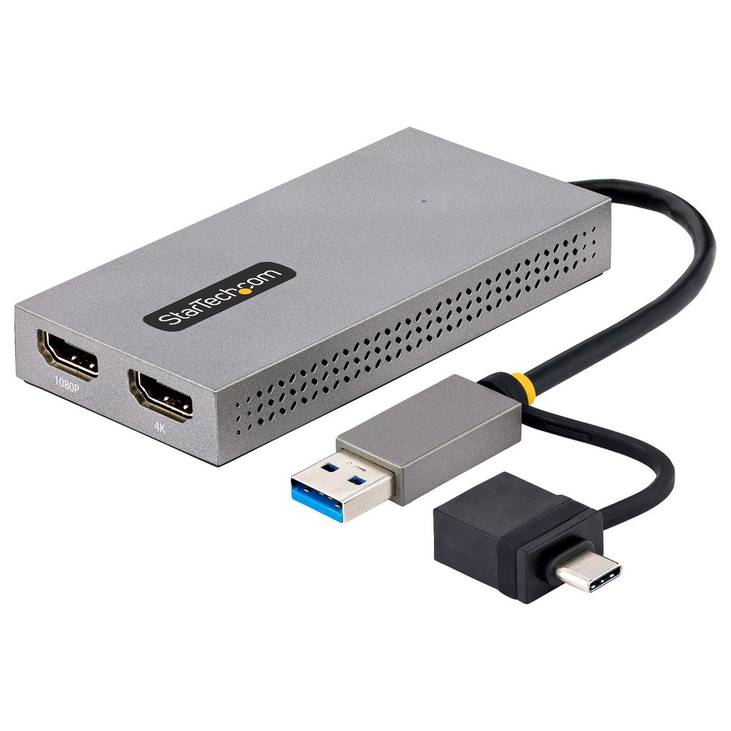 ADATTATORE USB A/C A 2X HDMI