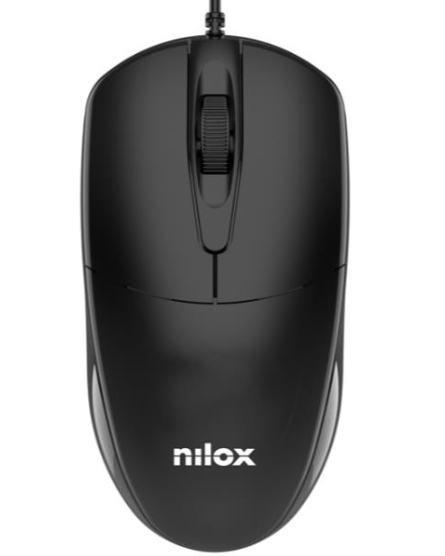 MOUSE OTTICO USB-A 1200DPI BLACK