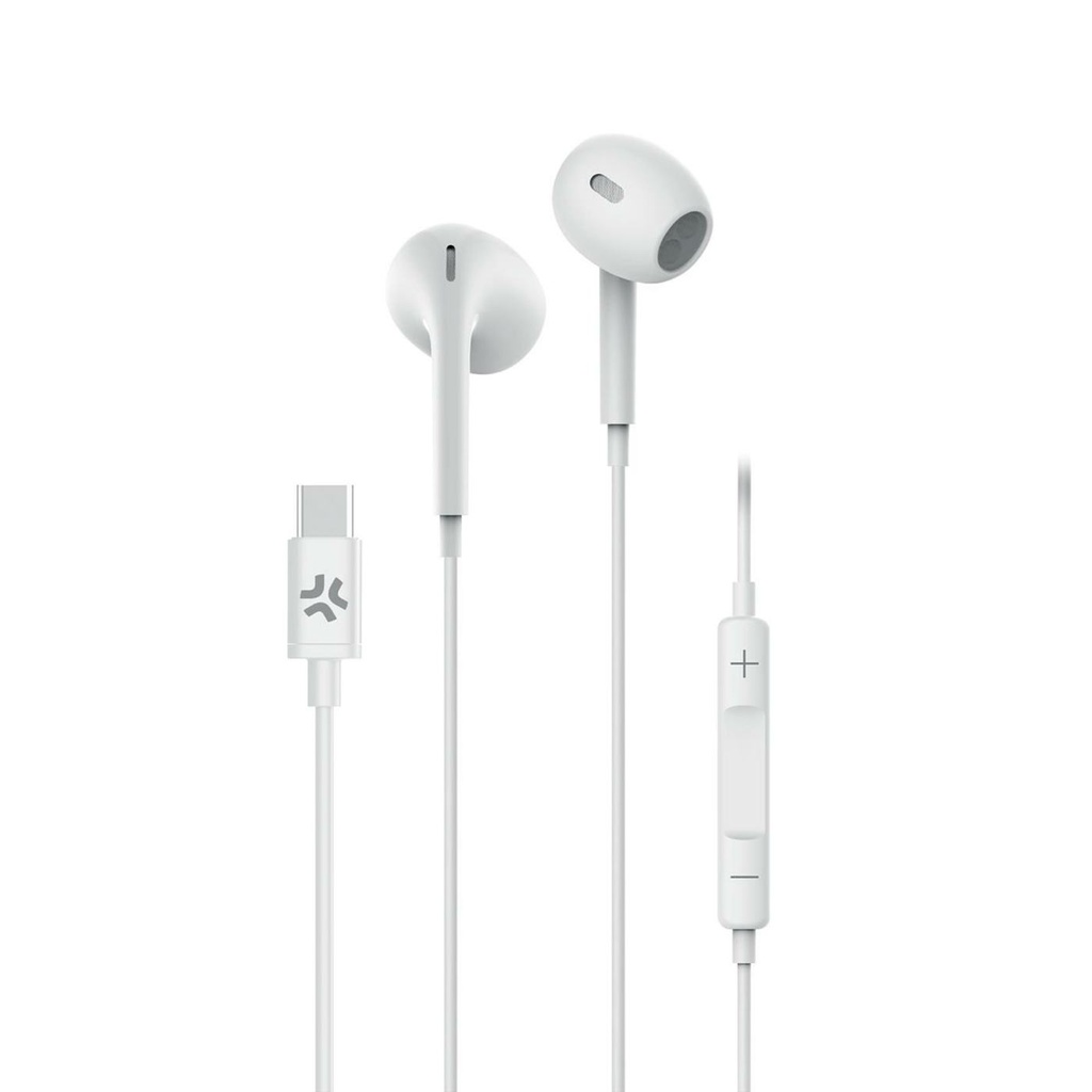 DROP USB-C STEREO EARPHONES WHITE