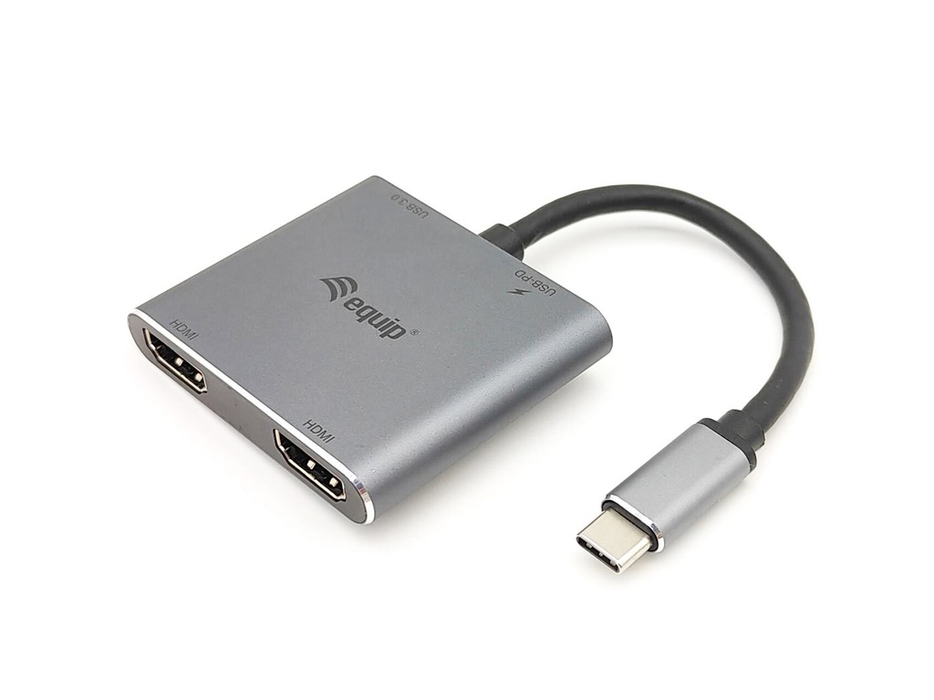 USB-C 4 IN 1 DUAL HDMI ADAPTER
