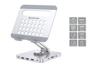 TABLET STAND WITH 8-IN-1 DOCKING