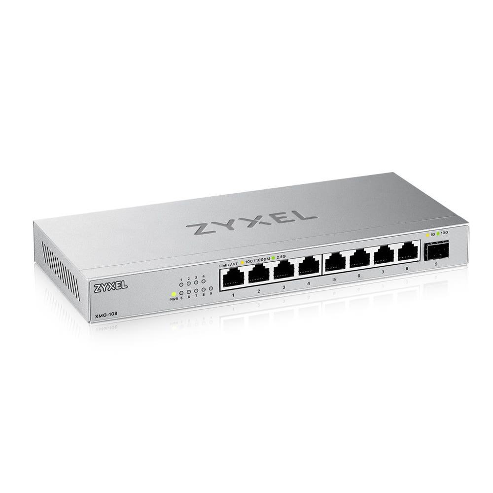 SWITCH  UNMANAGED, 8 PORTE 2.5GBE