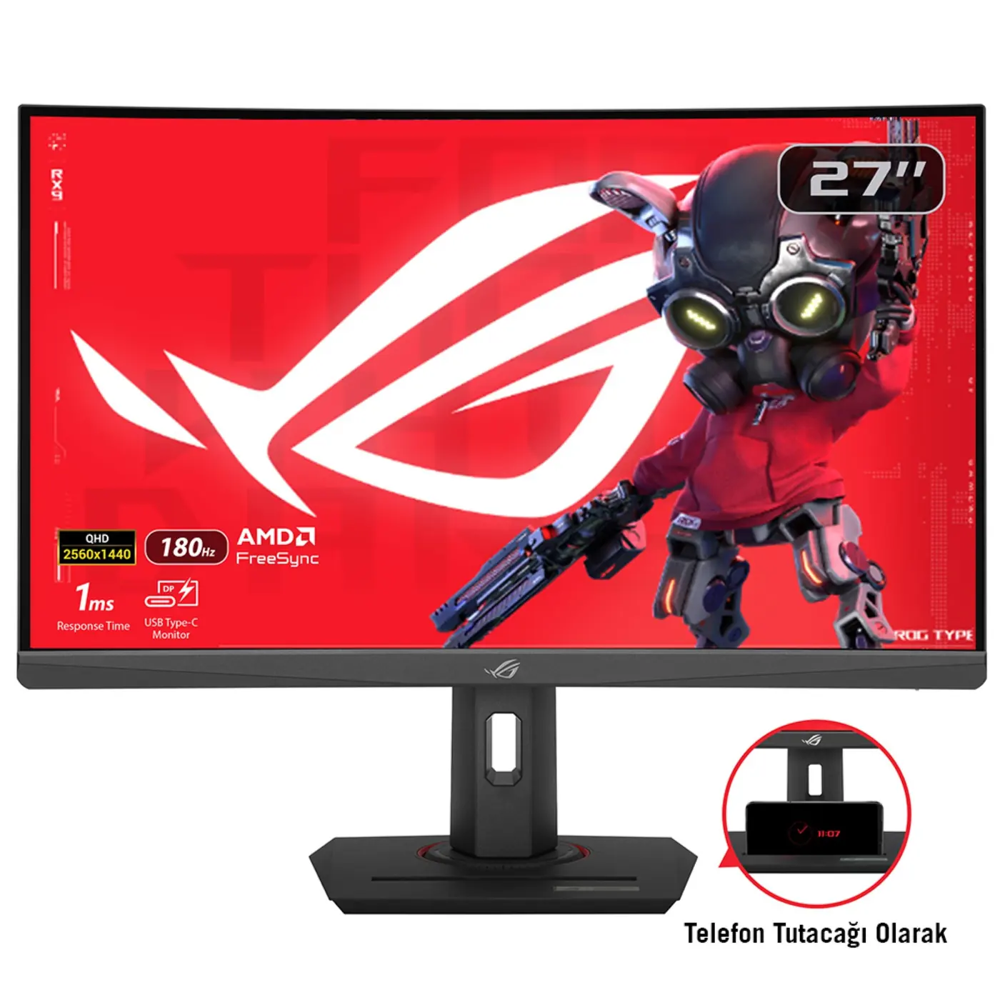 ROG STRIX GAMING 27  CURVO WQHD