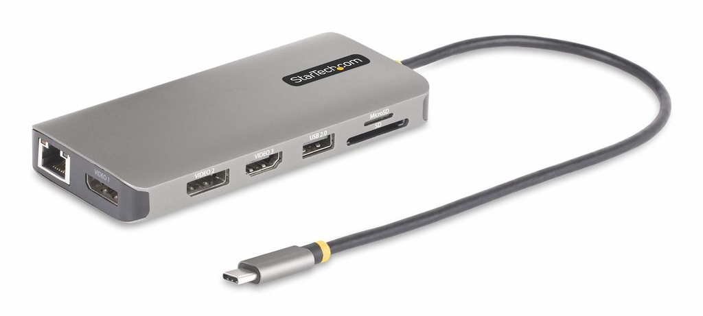 ADATTATORE USB-C A TRE MONITOR