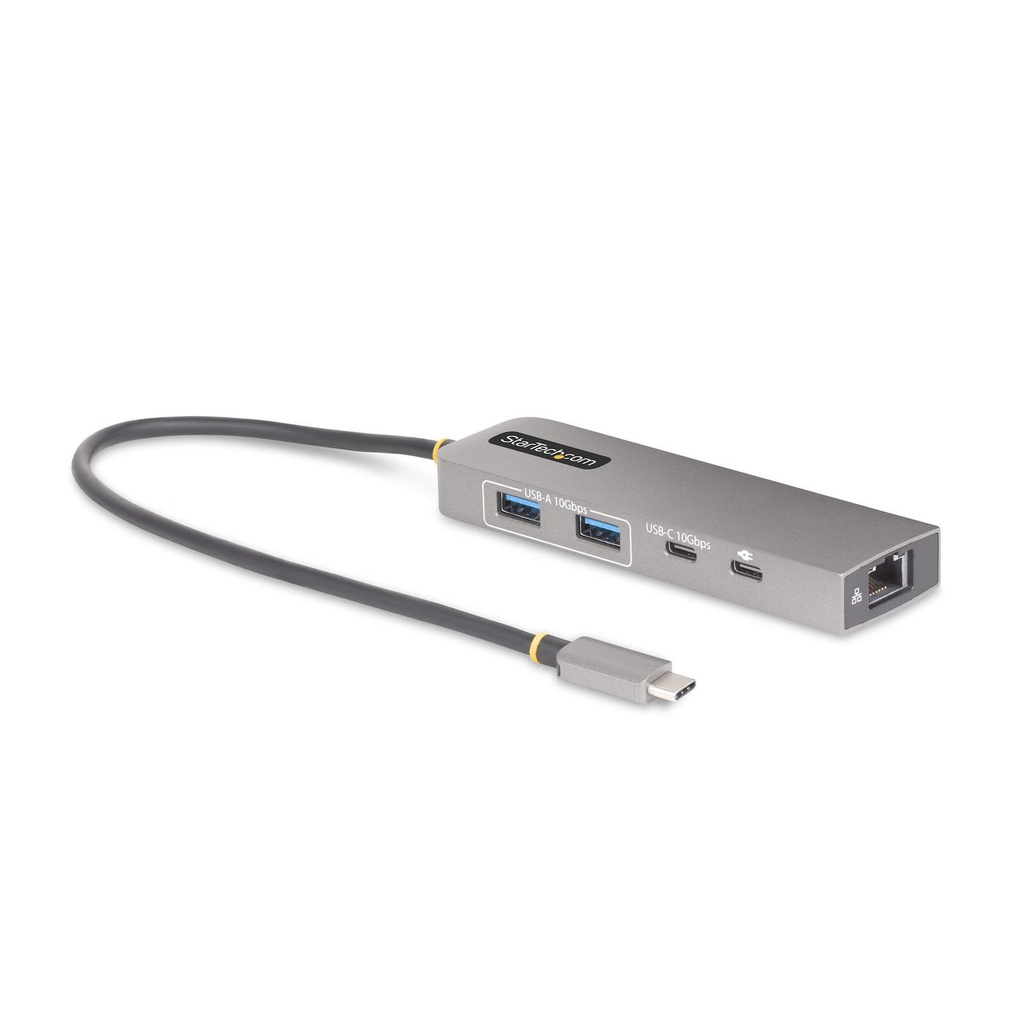 HUB USB-C A 3 PORTE, 2.5GBE/PD