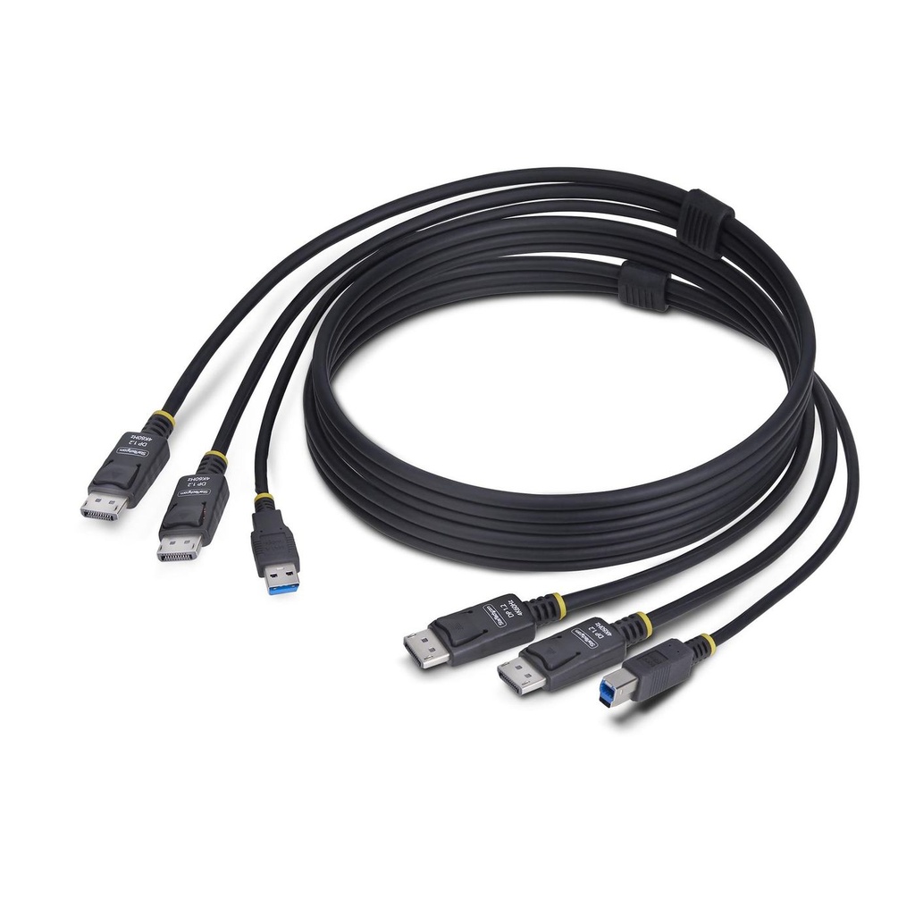 CAVO KVM DOPPIO DP/USB