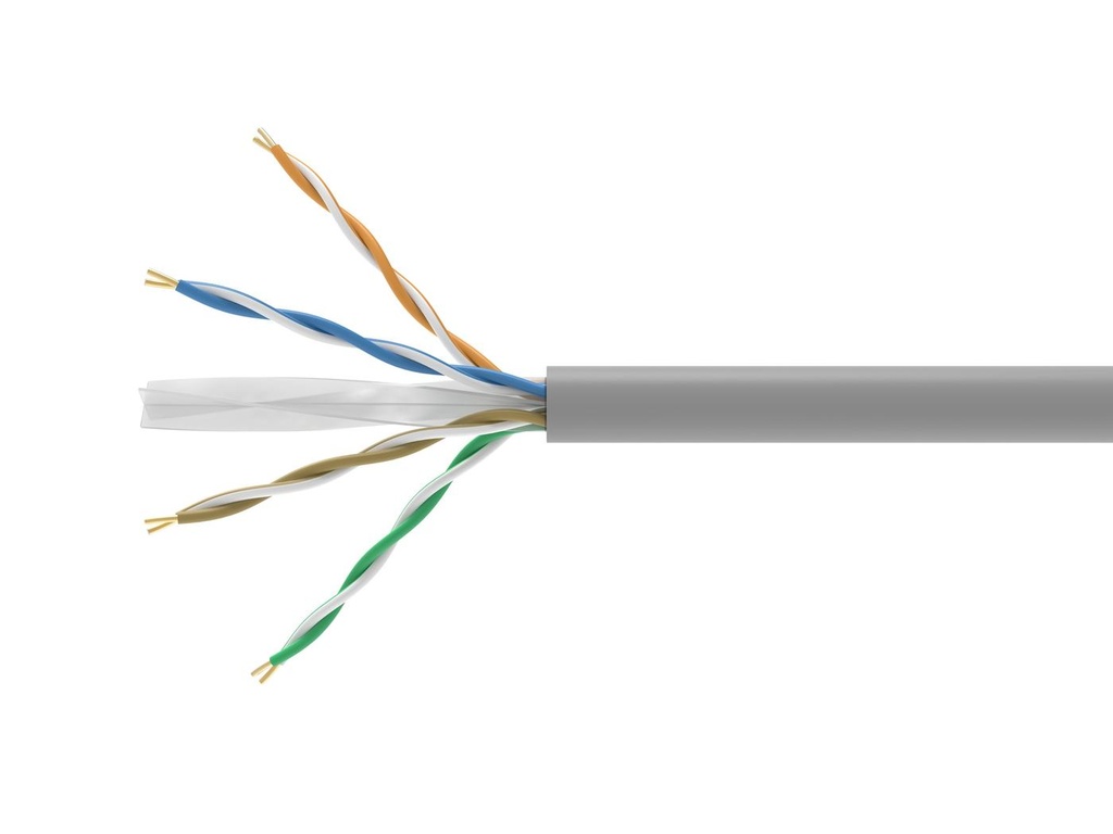 CAT.6 U/UTP CABLE ECA PVC 305MT
