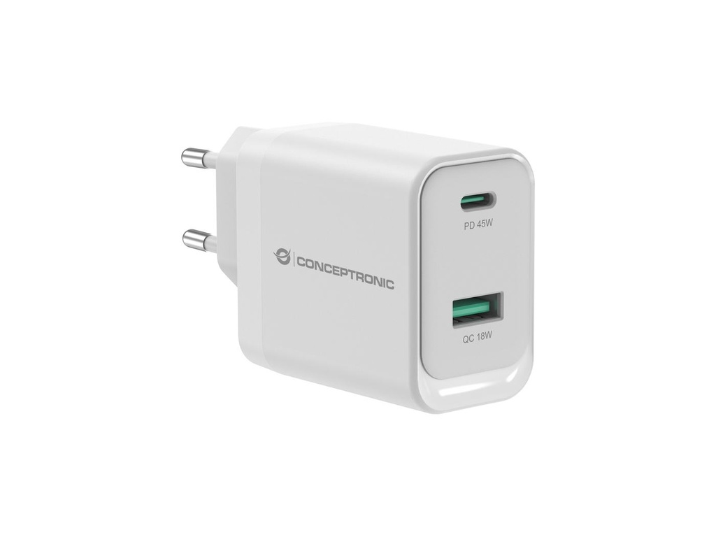 2-PORT 45W GAN USB PD CHARGER