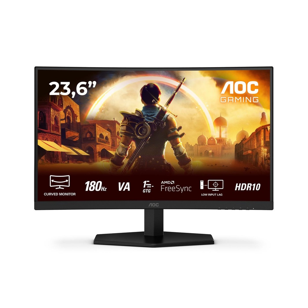 MONITOR 24 VA 180HZ GAMING CURVO