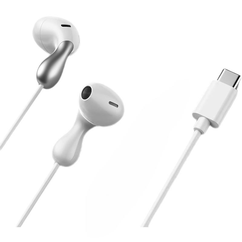 AURICOLARI A FILO TYPE C WHITE NEW