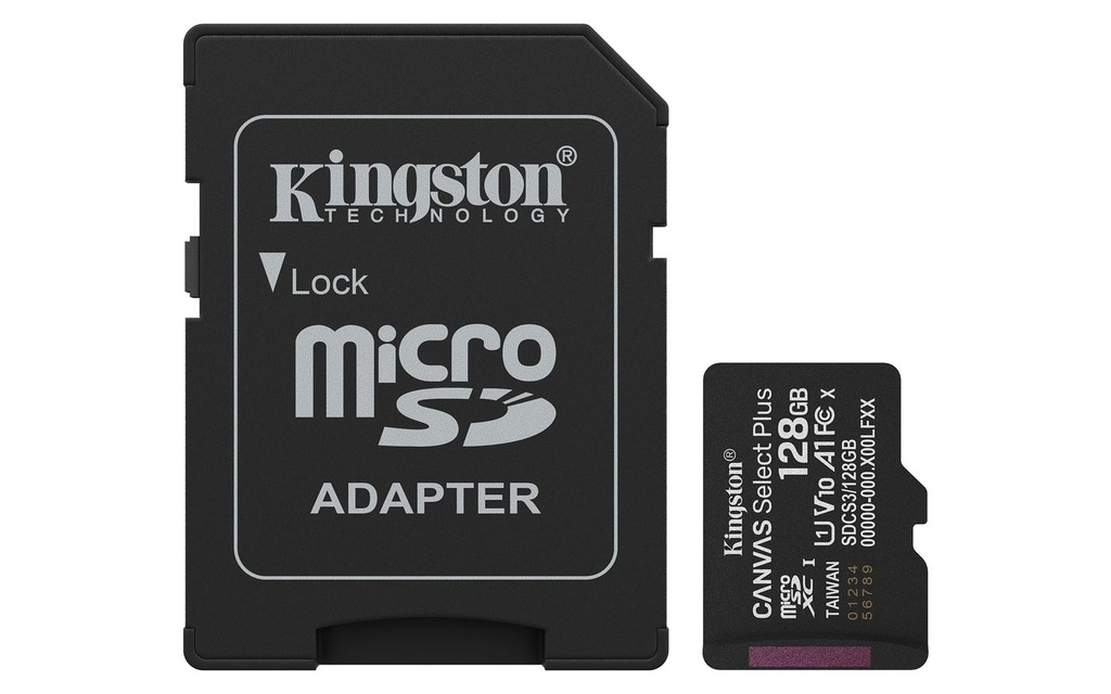 128GB MICROSDXC SELECT PLUS 3 + A