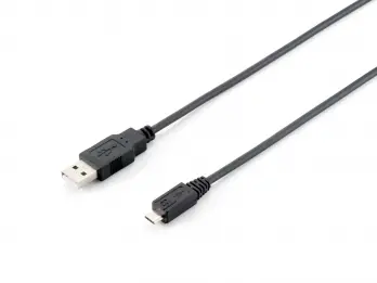USB 2.0 CABLE  A/M -> MICRO B/M 1.0