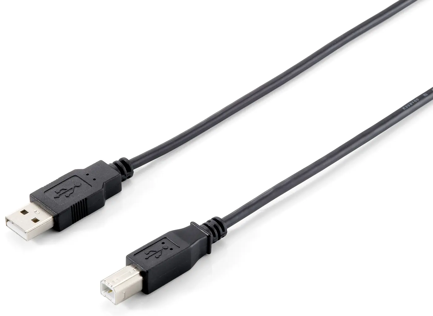 USB 2.0 CABLE A->B M/M 5 0M  BLACK