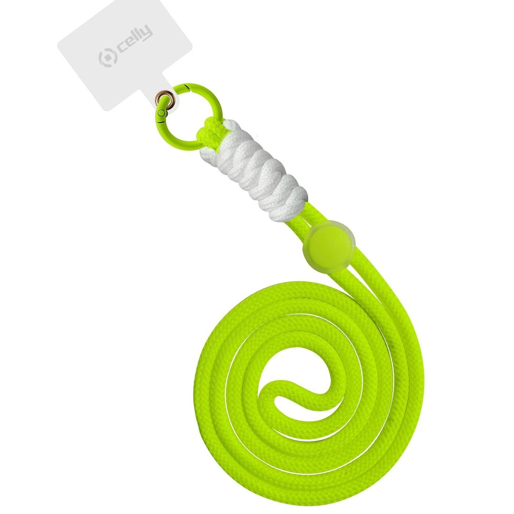 NECK LACET NYLON YELLOW FLUO