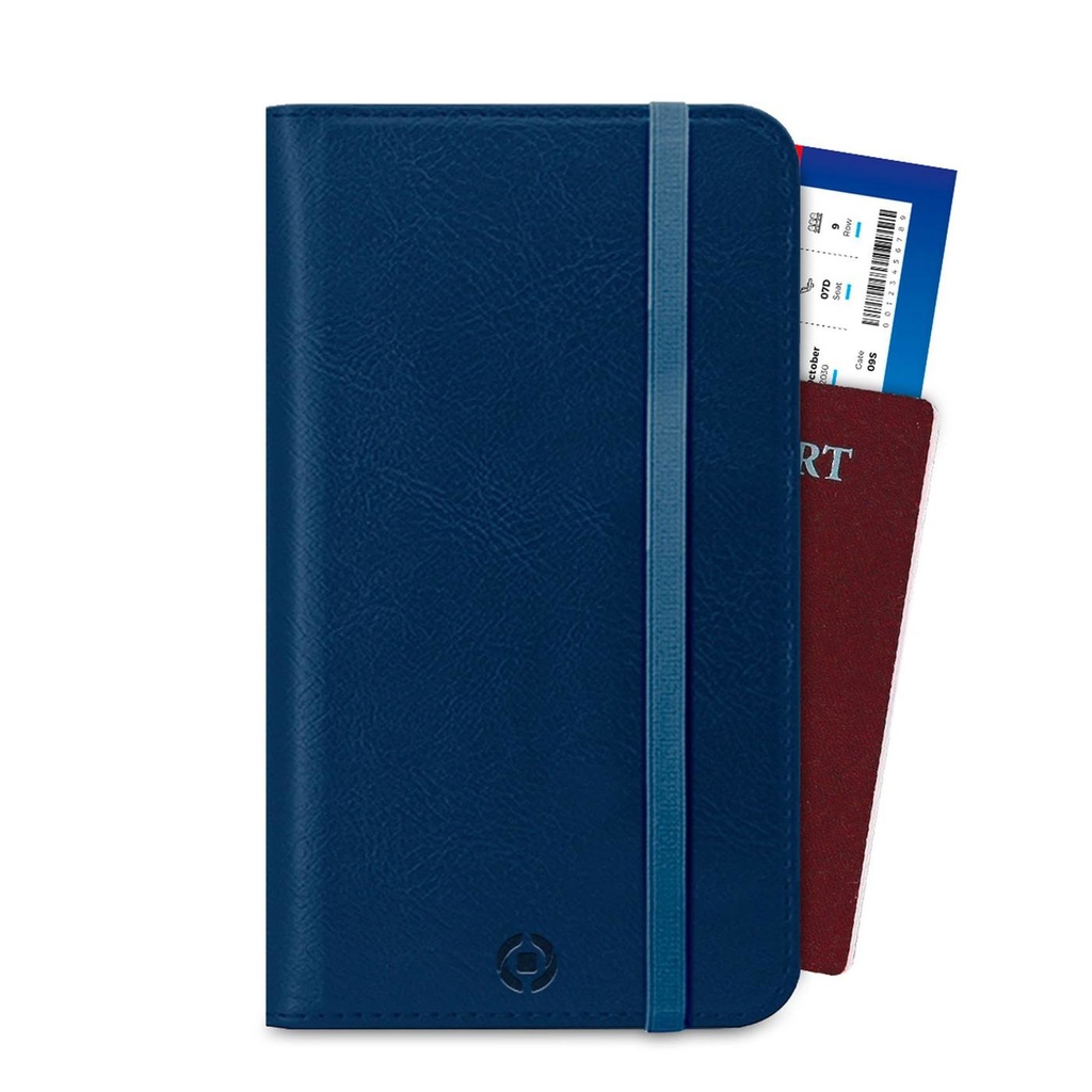 DUOMO PASSPORT FOLDER BLUE