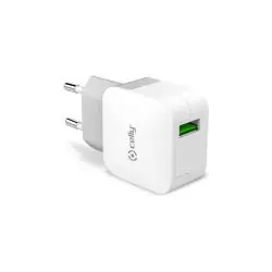 USB-A WALL CHARGER 12W WHITE