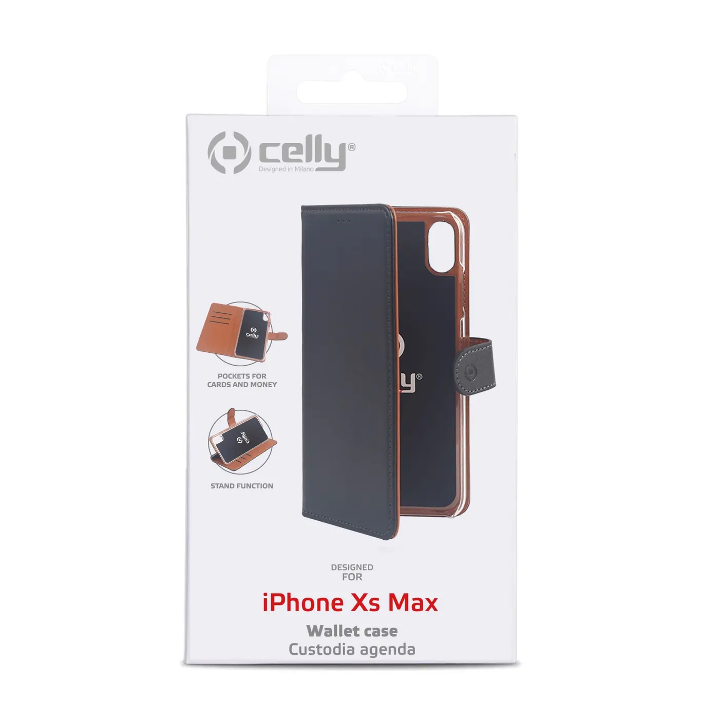 WALLY CASE IPHONE XS MAX BLACK